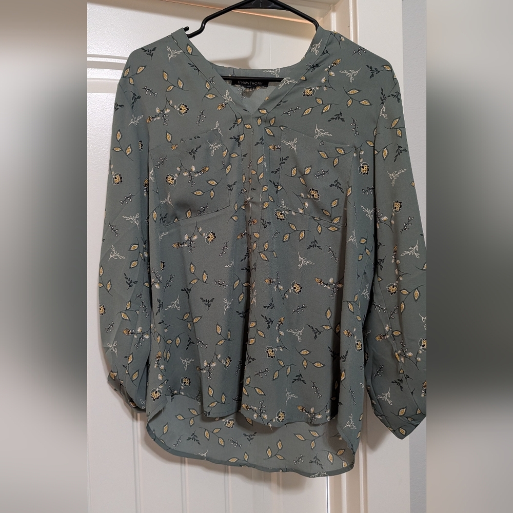 Floral Print Women's Top